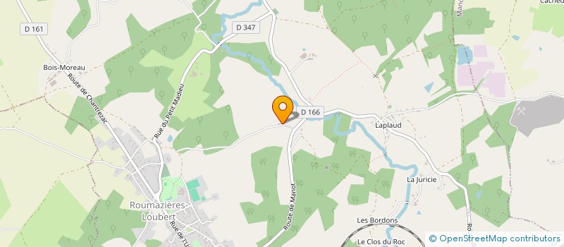 localisation de l'entreprise MONSIEUR BERNARD DUCLUZEAU à TERRES-DE-HAUTE-CHARENTE