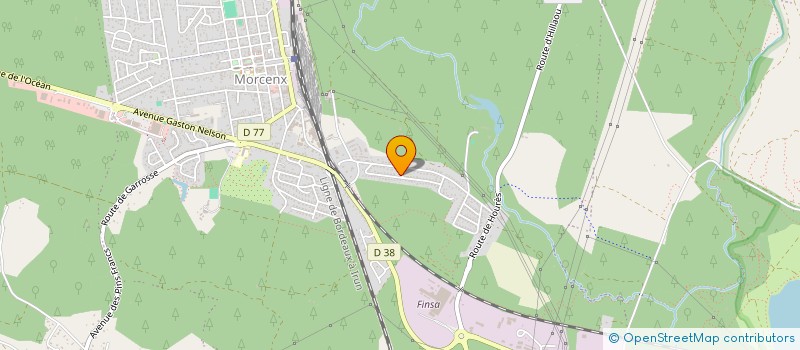 localisation de l'entreprise MONSIEUR BERNARD DUCOURAU  GARROSSE