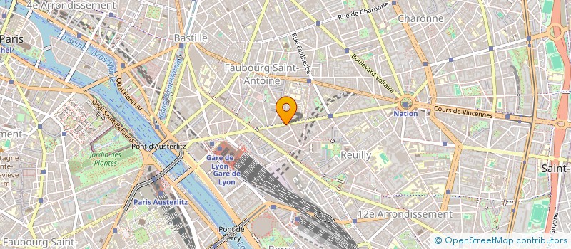 localisation de l'entreprise MONSIEUR BERNARD DUCROCQ  PARIS