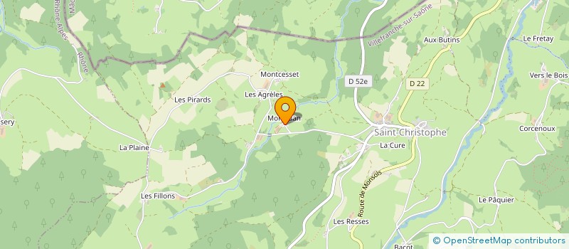 localisation de l'entreprise MONSIEUR BERNARD DUCROUX à DEUX-GROSNES