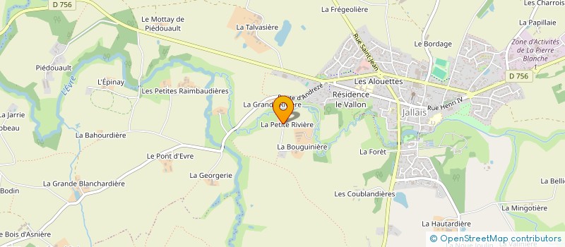 localisation de l'entreprise MONSIEUR BERNARD DUGAS à BEAUPREAU-EN-MAUGES