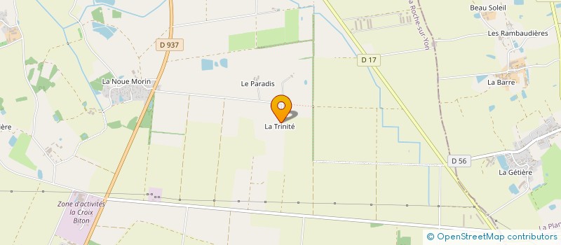 localisation de l'entreprise MONSIEUR BERNARD DUGAST à SAINT-PHILBERT-DE-BOUAINE