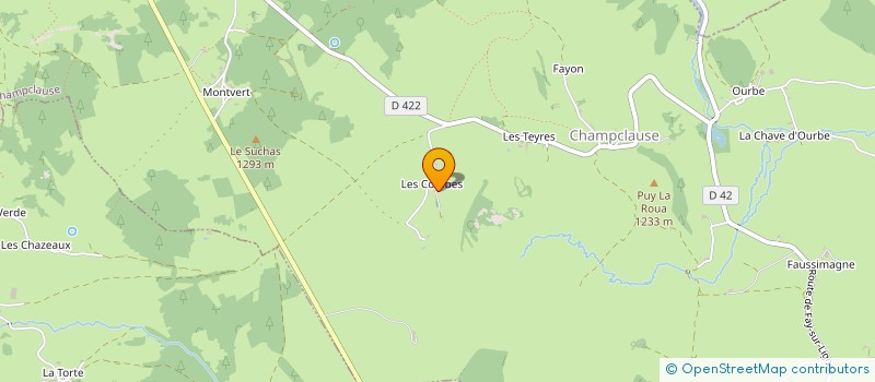 localisation de l'entreprise MONSIEUR BERNARD DUGELAY  LES VASTRES