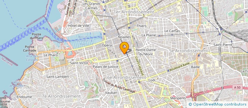 localisation de l'entreprise MONSIEUR BERNARD DUMAS  MARSEILLE