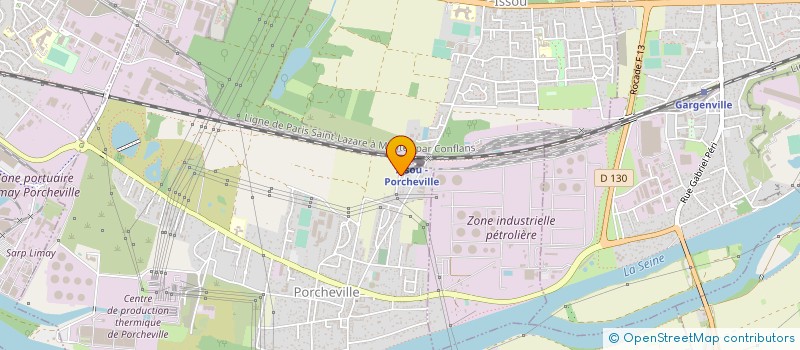 localisation de l'entreprise MONSIEUR BERNARD DUMAS  PORCHEVILLE