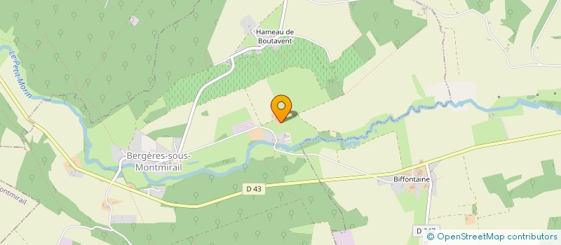 localisation de l'entreprise MONSIEUR BERNARD DUMOULIN  MARGNY