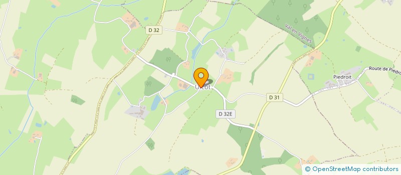 localisation de l'entreprise MONSIEUR BERNARD DUPE  VAL EN VIGNES