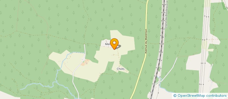 localisation de l'entreprise MONSIEUR BERNARD DUPLA  RION-DES-LANDES