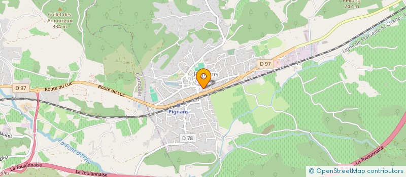 localisation de l'entreprise MONSIEUR BERNARD DUPUY  PIGNANS