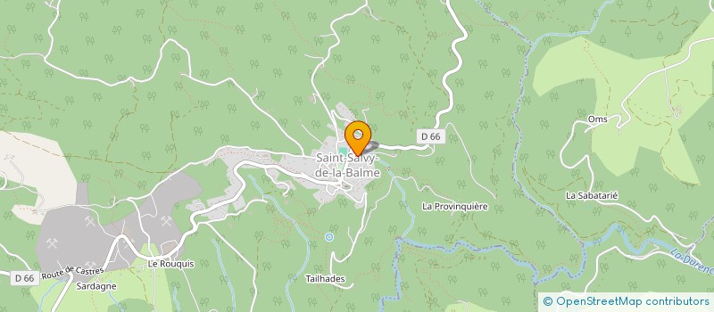 localisation de l'entreprise MONSIEUR BERNARD DURAN  BOISSEZON