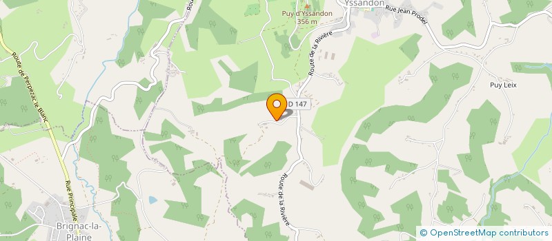 localisation de l'entreprise MONSIEUR BERNARD DURAND  SAINT-ROBERT