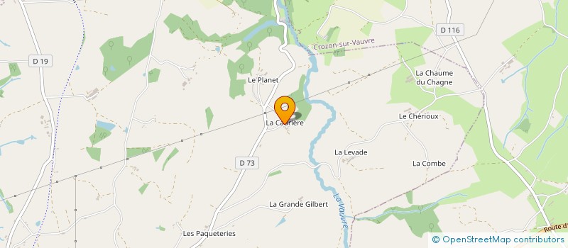 localisation de l'entreprise MONSIEUR BERNARD DURANT à AIGURANDE