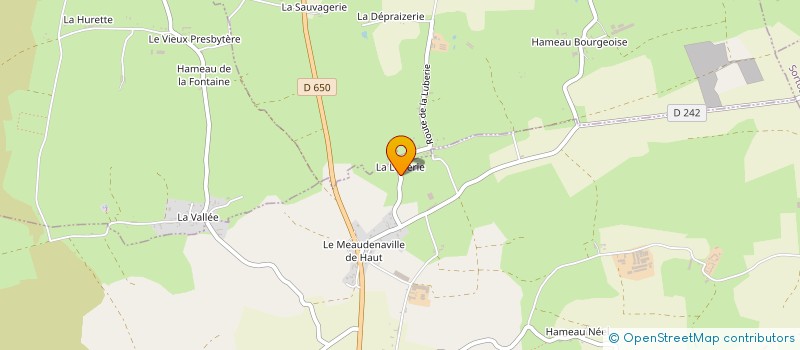 localisation de l'entreprise MONSIEUR BERNARD DUREL  SENOVILLE