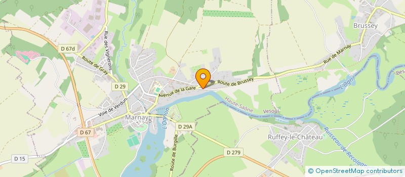 localisation de l'entreprise MONSIEUR BERNARD DUTILLEUL à MARNAY