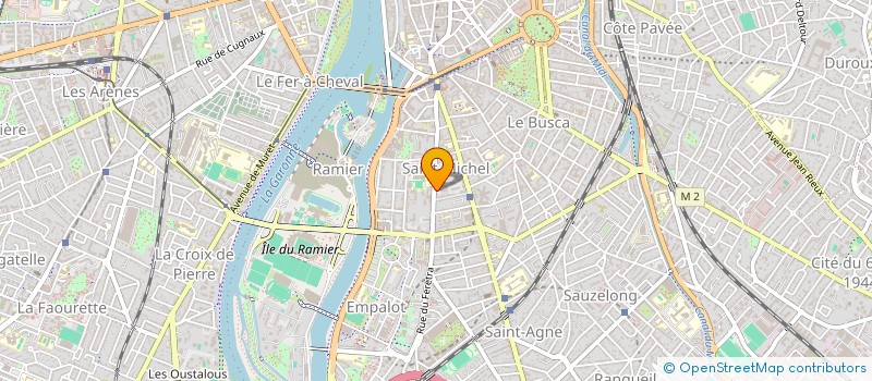 localisation de l'entreprise MONSIEUR BERNARD DUVAUT à TOULOUSE