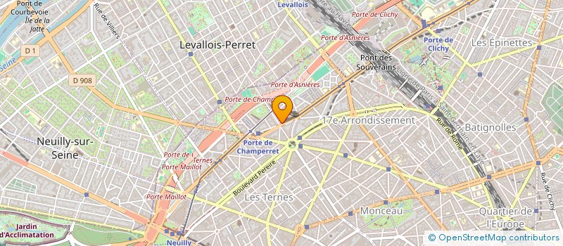 localisation de l'entreprise MONSIEUR BERNARD DUVERT  PARIS