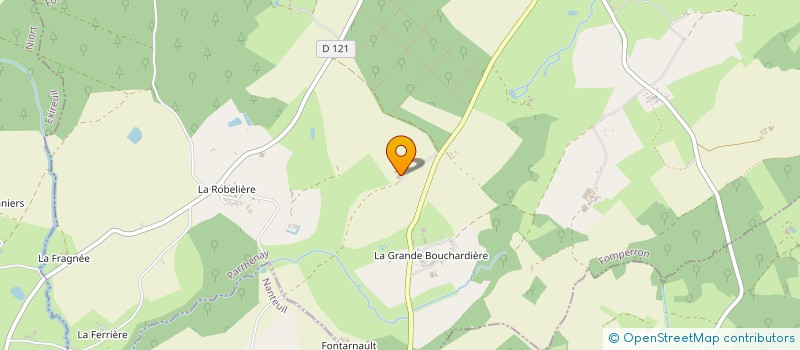 localisation de l'entreprise MONSIEUR BERNARD ECALLE  FOMPERRON