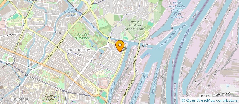 localisation de l'entreprise MONSIEUR BERNARD EDELIST  STRASBOURG