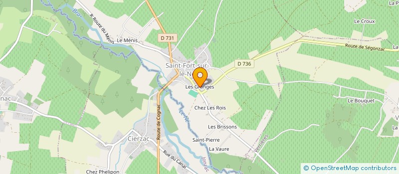 localisation de l'entreprise MONSIEUR BERNARD ELIS à SAINT-FORT-SUR-LE-NE
