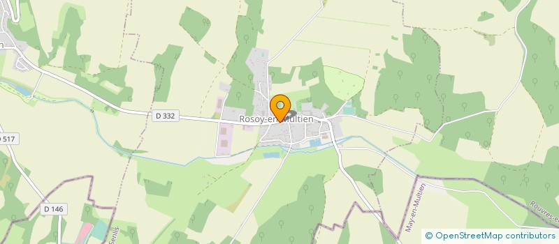 localisation de l'entreprise MONSIEUR BERNARD ELOI  ACY-EN-MULTIEN