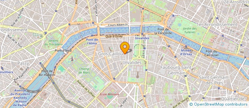 localisation de l'entreprise MONSIEUR BERNARD-ERIC SCALABRE  PARIS