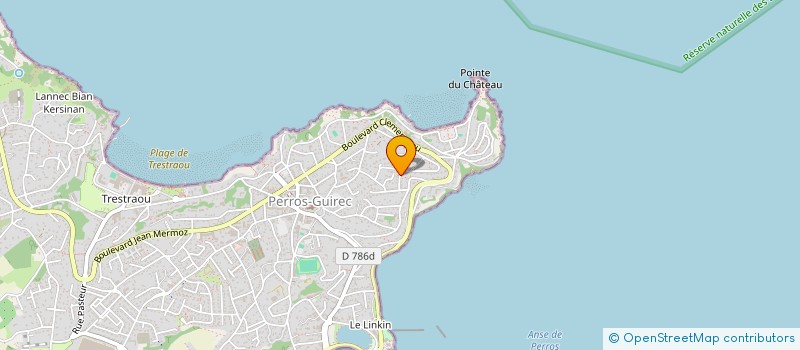 localisation de l'entreprise MONSIEUR BERNARD ERNOT  PERROS-GUIREC