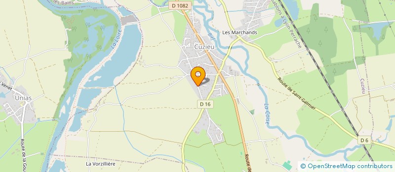 localisation de l'entreprise MONSIEUR BERNARD ESCOT  SAINT-GALMIER