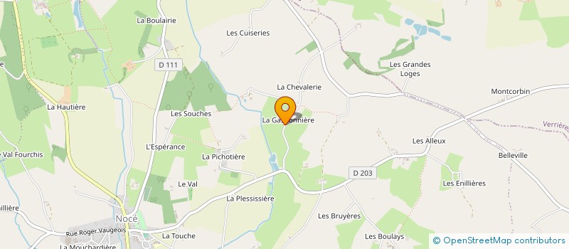 localisation de l'entreprise MONSIEUR BERNARD ESNAULT à PERCHE-EN-NOCE