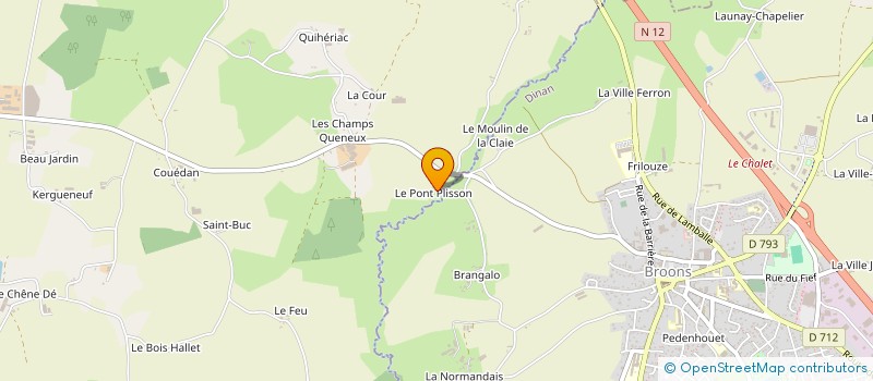 localisation de l'entreprise MONSIEUR BERNARD ESNAULT  SEVIGNAC