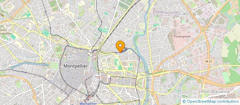 localisation de l'entreprise MONSIEUR BERNARD ESNAULT à MONTPELLIER