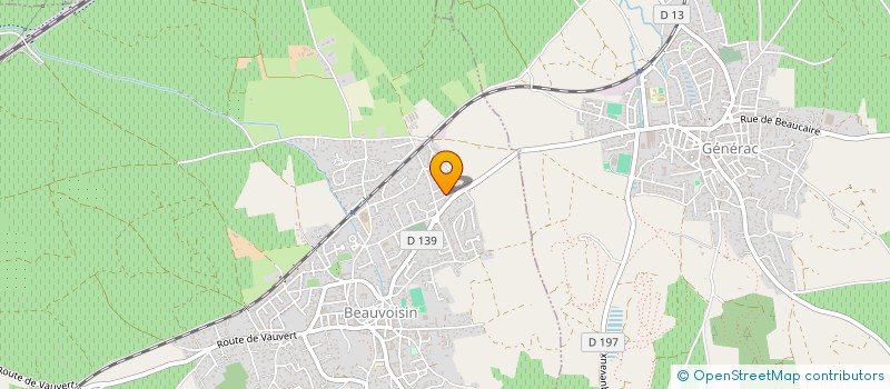 localisation de l'entreprise MONSIEUR BERNARD ESPOSITO  BEAUVOISIN