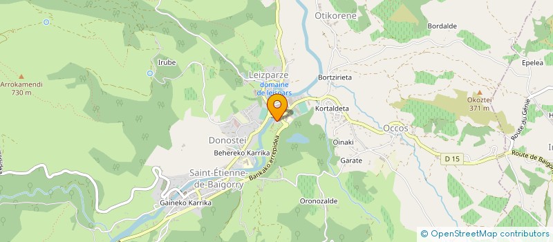 localisation de l'entreprise MONSIEUR BERNARD ETCHEBARREN  UREPEL