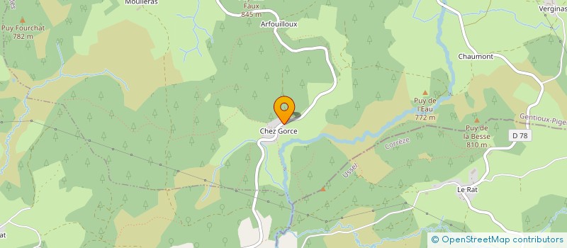 localisation de l'entreprise MONSIEUR BERNARD ETCHEVERRY à GENTIOUX-PIGEROLLES
