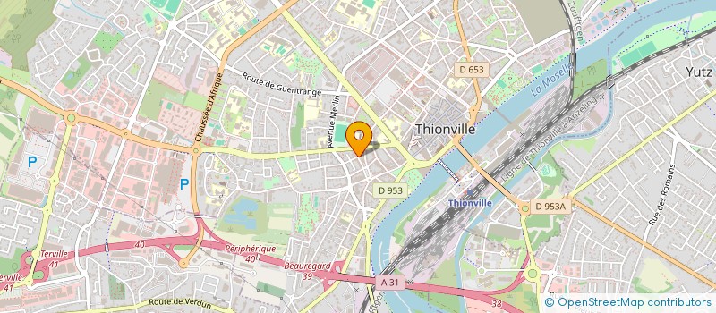 localisation de l'entreprise MONSIEUR BERNARD EUCHER-LAHON à THIONVILLE