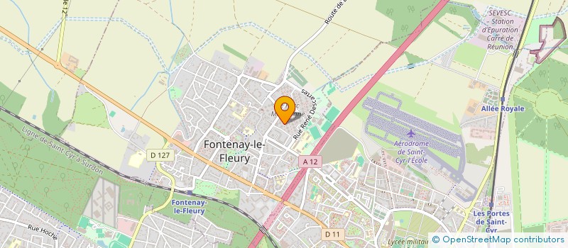 localisation de l'entreprise MONSIEUR BERNARD EUZEN à FONTENAY-LE-FLEURY
