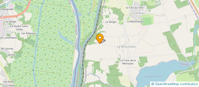 localisation de l'entreprise MONSIEUR BERNARD EVAIN  SAINT-NICOLAS-DE-REDON