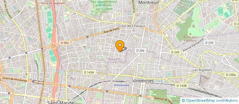 localisation de l'entreprise MONSIEUR BERNARD EXBRAYAT à MONTREUIL