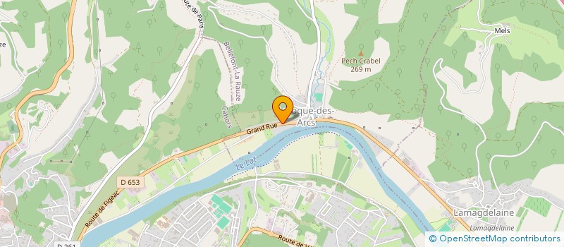 localisation de l'entreprise MONSIEUR BERNARD FABRE ANNES  BELLEFONT-LA RAUZE