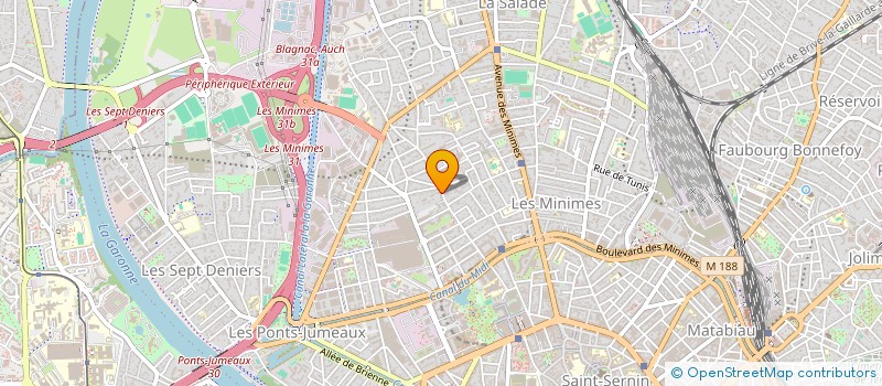 localisation de l'entreprise MONSIEUR BERNARD FALCOMER à TOULOUSE