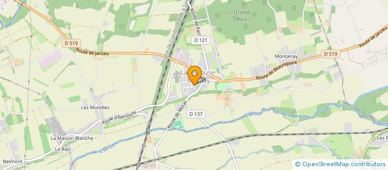 localisation de l'entreprise MONSIEUR BERNARD FANGET  MORAS-EN-VALLOIRE