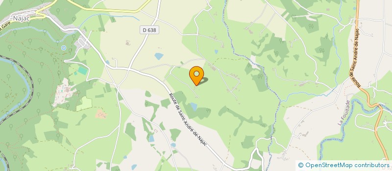 localisation de l'entreprise MONSIEUR BERNARD FARJOUNEL  NAJAC