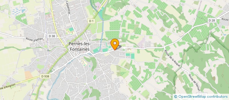 localisation de l'entreprise MONSIEUR BERNARD FAURE à PERNES-LES-FONTAINES