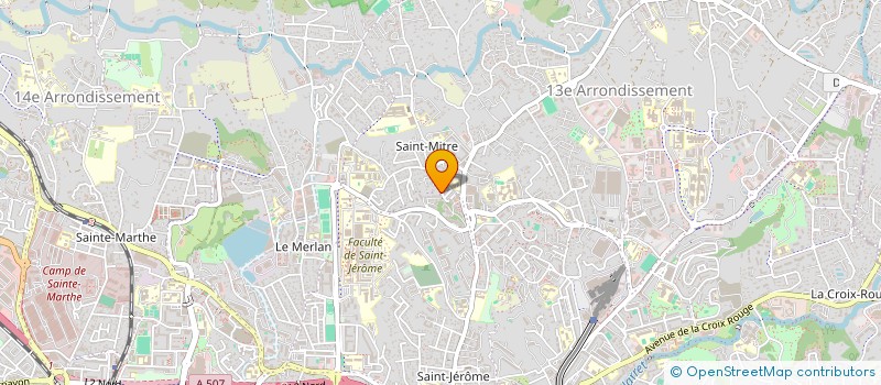localisation de l'entreprise MONSIEUR BERNARD FAURE à MARSEILLE