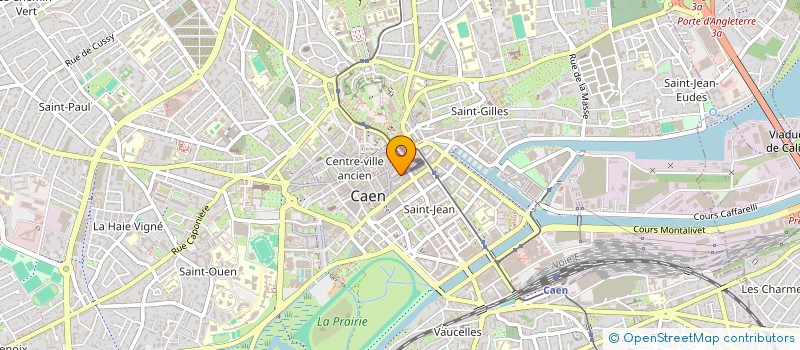 localisation de l'entreprise MONSIEUR BERNARD FAUVEL à CAEN