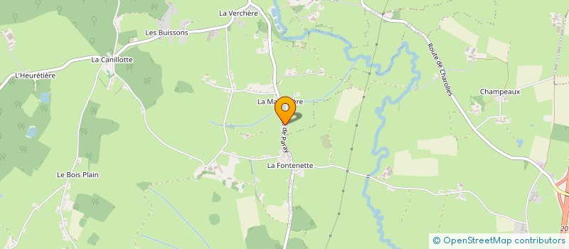localisation de l'entreprise MONSIEUR BERNARD FAVIOLE à SAINT-VINCENT-BRAGNY