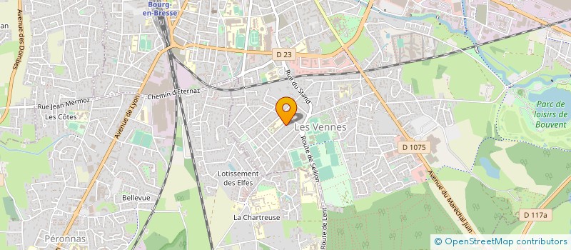 localisation de l'entreprise MONSIEUR BERNARD FAVRE à BOURG-EN-BRESSE