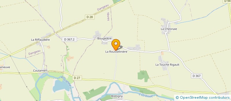 localisation de l'entreprise MONSIEUR BERNARD FAVRE à DANGEAU