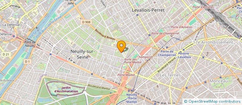 localisation de l'entreprise MONSIEUR BERNARD FELIX à NEUILLY-SUR-SEINE