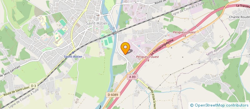 localisation de l'entreprise MONSIEUR BERNARD FENIOU  SAINT-ASTIER