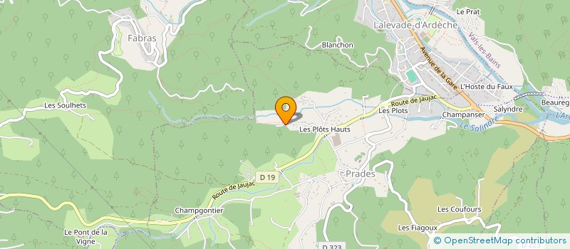 localisation de l'entreprise MONSIEUR BERNARD FERMENT à PRADES